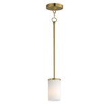 Lateral 1 Light Pendant 7 Inch Tall and 4.75 Inch Wide by Maxim - 90281