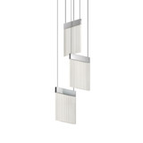 Wadrt Place 44.9W 3 LED Pendant 23.5 Inch Tall and 8.75 Inch Wide - 181-BEL-1336991