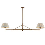 Dunbridge 2 Light Linear Pendant 11 Inch Tall and 12 Inch Wide by Maxim - 18412