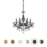 Persephone 6 Light Chandelier 26 X 24.5 Inch Wide by Schonbek Signature - S78606