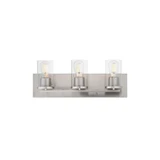 Lateral 3 Light Bath Vanity 7.75 Inch Tall and 20 Inch Wide by Maxim - 10283CL
