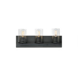 Lateral 3 Light Bath Vanity 7.75 Inch Tall and 20 Inch Wide by Maxim - 10283CL
