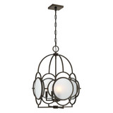 Damen 4 Light Pendant 26.25 Inch Tall and 17 Inch Wide by Savoy House - 3-4699-4