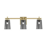 Franklin 3 Light Bath Bar 11.25 Inch Tall and 25.25 Inch Length by Toltec - 1213-1125-2525