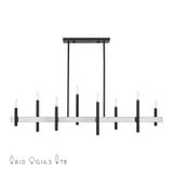 Denmark 8 Light Mini Chandelier by Livex - 49338