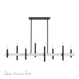 Denmark 8 Light Mini Chandelier by Livex - 49338