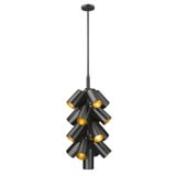 Lumina 17 Light Chandelier 34.75 Inch Tall and 17.25 Inch Wide by Z Lite - 7520-17