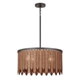 Marimba 4 Light Pendant 12.5 Inch Tall and 26 Inch Wide by Maxim - 22512