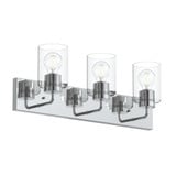 Merry 3 Light Bath Vanity 8.5 Inch Tall and 24 Inch Length by Progress - P300588