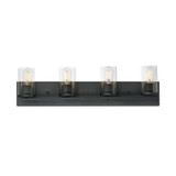 Lateral 4 Light Bath Vanity 7.75 Inch Tall and 30 Inch Wide by Maxim - 10284CL