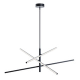 Knoll 60W 3 LED Pendant 16.5 Inch Tall and 48 Inch Wide by AFX - KNOP48LAJUD