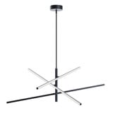 Knoll 60W 3 LED Pendant 16.5 Inch Tall and 48 Inch Wide by AFX - KNOP48LAJUD