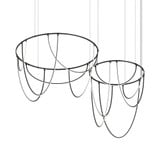 Totr Lane 249W 12 LED 2Bar Offset Ring Chandelier 82 Inch Wide - 181-BEL-1367480