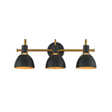 Dusk 3 Light Bath Vanity 8.75 Inch Tall and 24 Inch Wide by Maxim - 12343