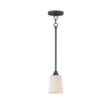 Hudson 1 Light Mini Pendant 8 Inch Tall and 4.75 Inch Wide by Maxim - 92880