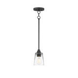 Hudson 1 Light Mini Pendant 8 Inch Tall and 4.75 Inch Wide by Maxim - 92880