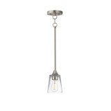 Hudson 1 Light Mini Pendant 8 Inch Tall and 4.75 Inch Wide by Maxim - 92880