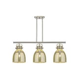 Newton Bell 3 Light Stem Arched Island 41.5 Inch Wide by Innovations - 410-3I-G412-10_P