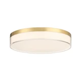 Clarion 24W 1 LED Flush Mount 2.13 Inch Tall X 11 Inch Wide by Savoy House - 6-4444-11