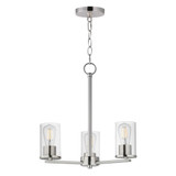 Lateral 3 Light Chandelier 18 Inch Tall and 18 Inch Wide by Maxim - 10287