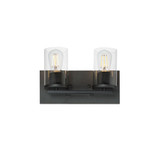 Lateral 2 Light Bath Vanity 7.75 Inch Tall and 12 Inch Wide by Maxim - 10282CL