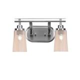 Odyssey 2 Light Bath Bar 9.75 Inch Tall and 15.5 Inch Length by Toltec - 2612-975-155
