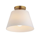 Hudson 1 Light Convertible Semi Flush Mount 10.5 and 12 Inch Wide by Maxim - 12880