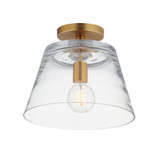 Hudson 1 Light Convertible Semi Flush Mount 10.5 and 12 Inch Wide by Maxim - 12880