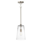 Hudson 1 Light Pendant 14.5 Inch Tall and 7.75 Inch Wide by Maxim - 12886