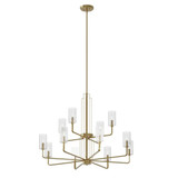 Kimrose 12 Light Chandelier 32.5 Inch Tall and 40.5 Inch Wide by Kichler - 52412