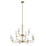 Kimrose 12 Light Chandelier 32.5 Inch Tall and 40.5 Inch Wide by Kichler - 52412