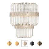 Alina 3 Light Wall Sconce 13.5 Inch and 6.1 Inch Wide by Schonbek Signature - S47613