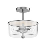 Fuller 2 Light Flush Mount 10 Inch Tall and 10.75 Inch Wide by Maxim - 5692