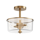 Fuller 2 Light Flush Mount 10 Inch Tall and 10.75 Inch Wide by Maxim - 5692