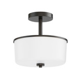 Fuller 2 Light Flush Mount 10 Inch Tall and 10.75 Inch Wide by Maxim - 5692