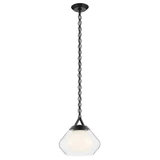 Nella 1 Light Medium Pendant 10.75 Inch Tall and 12 Inch Wide by Kichler - 52782