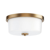 Fuller 2 Light Flush Mount 5.5 Inch Tall and 11.75 Inch Wide by Maxim - 5691