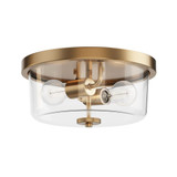 Fuller 2 Light Flush Mount 5.5 Inch Tall and 11.75 Inch Wide by Maxim - 5691