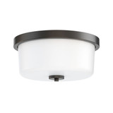 Fuller 2 Light Flush Mount 5.5 Inch Tall and 11.75 Inch Wide by Maxim - 5691