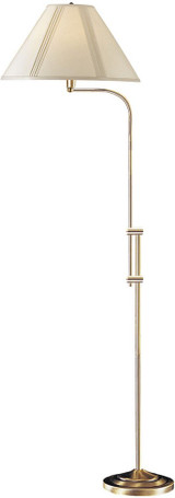Vuxia Path One Light Pharmacy Floor Lamp with Adjustable Pole - 1-BEL-7843