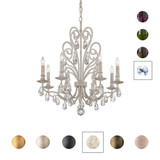 Conclave 8 Light Chandelier 24.5 Inch X 23 Inch Wide by Schonbek Signature - S99608