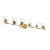 Replay 6 Light Bath Vanity 7.75 Inch Tall and 48 Inch Length by Progress - P300585