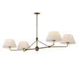 Dunbridge 4 Light Linear Pendant 11 Inch Tall and 27.75 Inch Wide by Maxim - 18414