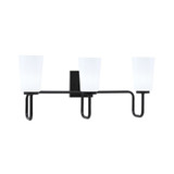 Sandia 3 Light Bath Bar 11.5 Inch Tall and 25.5 Inch Length by Toltec - 6223-115-255