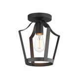 Arden 1 Light Semi Flush Mount 10.25 Inch Tall and 9.5 Inch Wide by Maxim - 10421