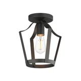 Arden 1 Light Semi Flush Mount 10.25 Inch Tall and 9.5 Inch Wide by Maxim - 10421