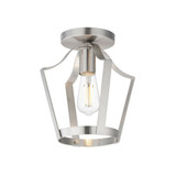 Arden 1 Light Semi Flush Mount 10.25 Inch Tall and 9.5 Inch Wide by Maxim - 10421