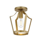 Arden 1 Light Semi Flush Mount 10.25 Inch Tall and 9.5 Inch Wide by Maxim - 10421