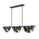 Lumina 9 Light Linear Chandelier 8.75 Inch Tall X 12.25 Inch Wide by Z Lite - 7520-9L