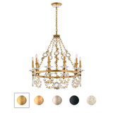 Concetta 10 Light Chandelier 31.5 X 29.5 Inch Wide by Schonbek Signature - S24510